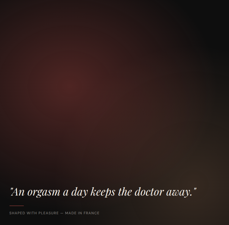 Shaped with pleasure